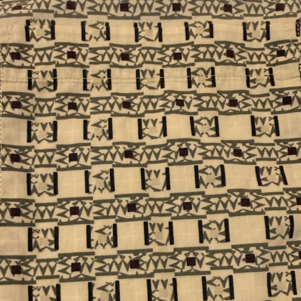 Pendleton Beige And Black Patterned Casual Shirt … - image 3